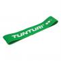 Posilovací guma Odporová guma textilní TUNTURI - střední zelená