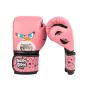 VENUM dětské boxerské rukavice Angry Birds růžové z boku