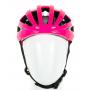 Cyklistická helma CRUSSIS 03011 růžová zepředu.JPG