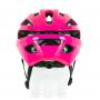 Cyklistická helma CRUSSIS 03011 růžová zezadu.JPG