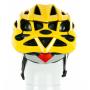 Cyklistická helma CRUSSIS 03013 žlutá zezadu