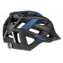 Cyklistická helma Etape Escape černá-modrá zezadu