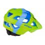 Cyklistická helma Etape Hero dětská modrá-zelená zezadu