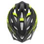Cyklistická helma Etape Magnum černá-žlutá zeshora
