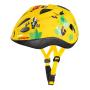Cyklistická helma Etape Pony dětská žlutá řemínky