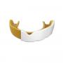 Chránič zubů DBX BUSHIDO bílo-zlatý spodní vrstva zepředu