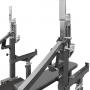 Posilovací lavice bench press Kombinovaná lavice a stojan na dřepy STRENGTHSYSTEM RIOT COMBO RACK detail stojanu