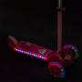 Koloběžka Dětská koloběžka NILS Fun HLB001 LED růžová svítící