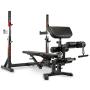 Posilovací lavice bench press BH FITNESS Olympic rack G510 s bicepsovým adaptérem