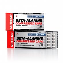 NUTREND Beta-Alanine Compressed Caps 90 kapslí