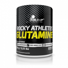 OLIMP ROCKY Athletes Glutamine 250 g + 5 vzorků BCAA XPLODE zdarma!