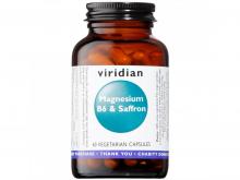 VIRIDIAN Magnesium B6 and Saffron 60 kapslí
