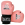 Boxerské rukavice dětské B-fit BAIL světle růžové