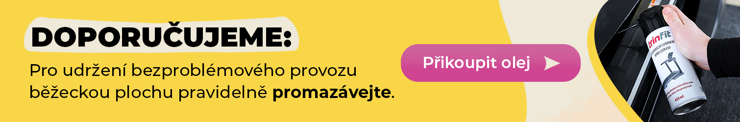 Doporučujeme přikoupit olej