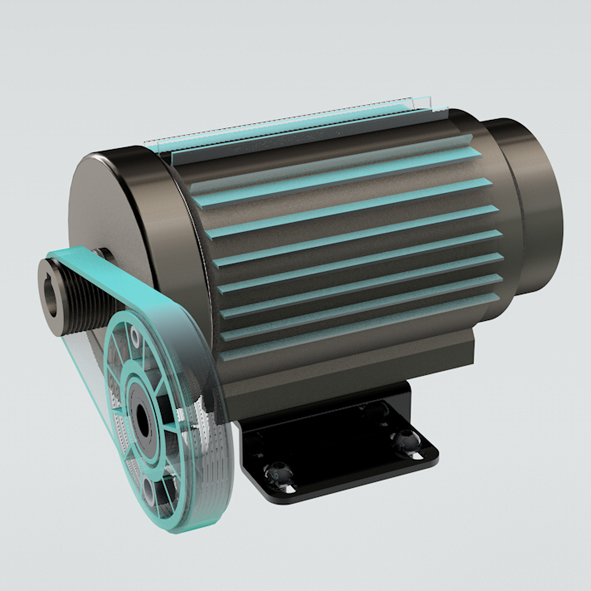BH FITNESS RS1000 AC motor