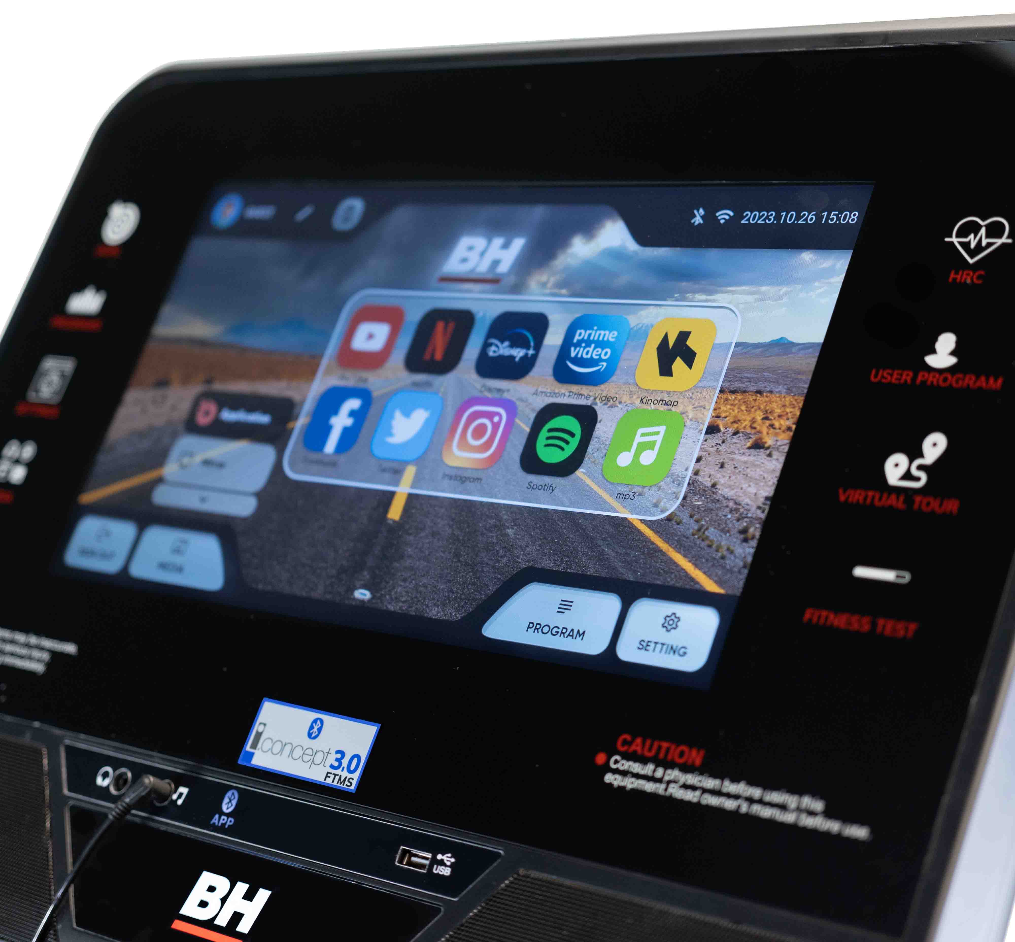 BH FITNESS RS1000 TOUCH&FUN