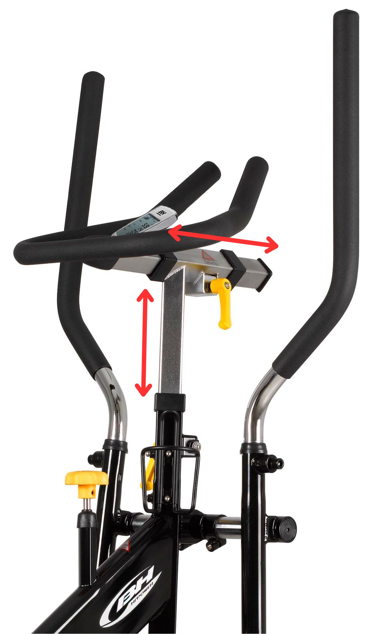 BH FITNESS Fitwalking s displejem nastavitelná řídítka