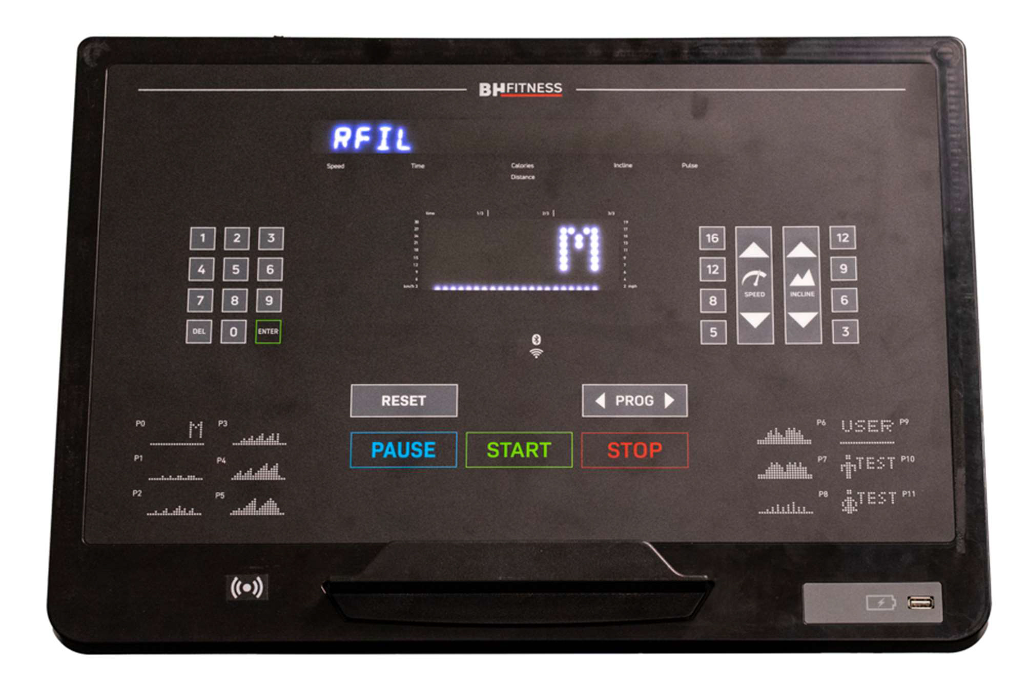 BH FITNESS INERTIA G588 LED displej
