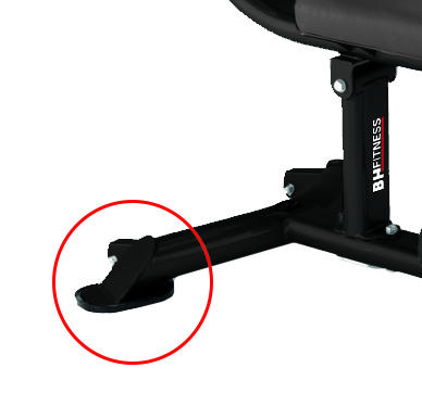BH FITNESS L835BB transportní kolečka