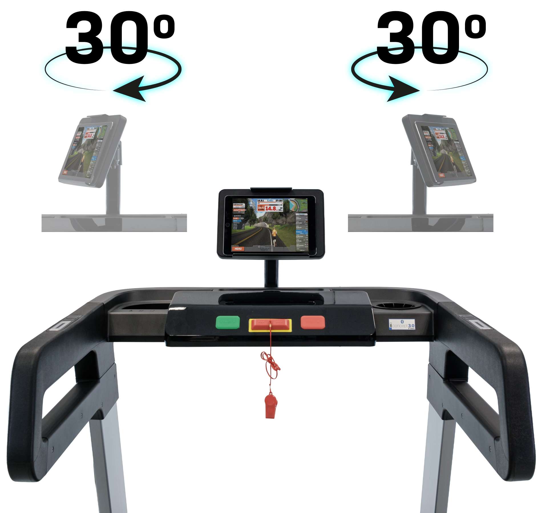 BH FITNESS LUXOR LX50 otočný držák na tablet