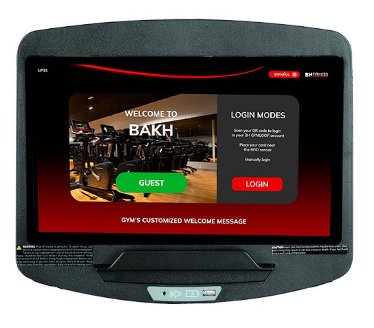 BH FITNESS Movemia ER1000R SmartFocus 16 displej