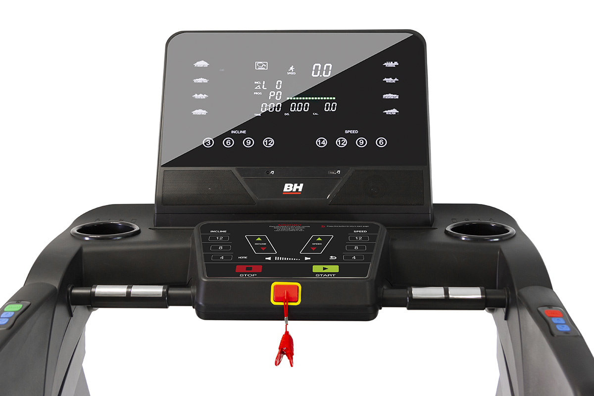 BH FITNESS RS1000 displej