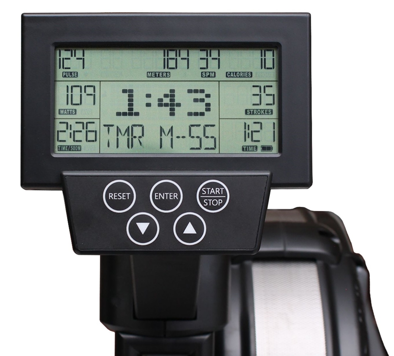 programová nabídka XEBEX Air Rower 2.0 Smart Connect