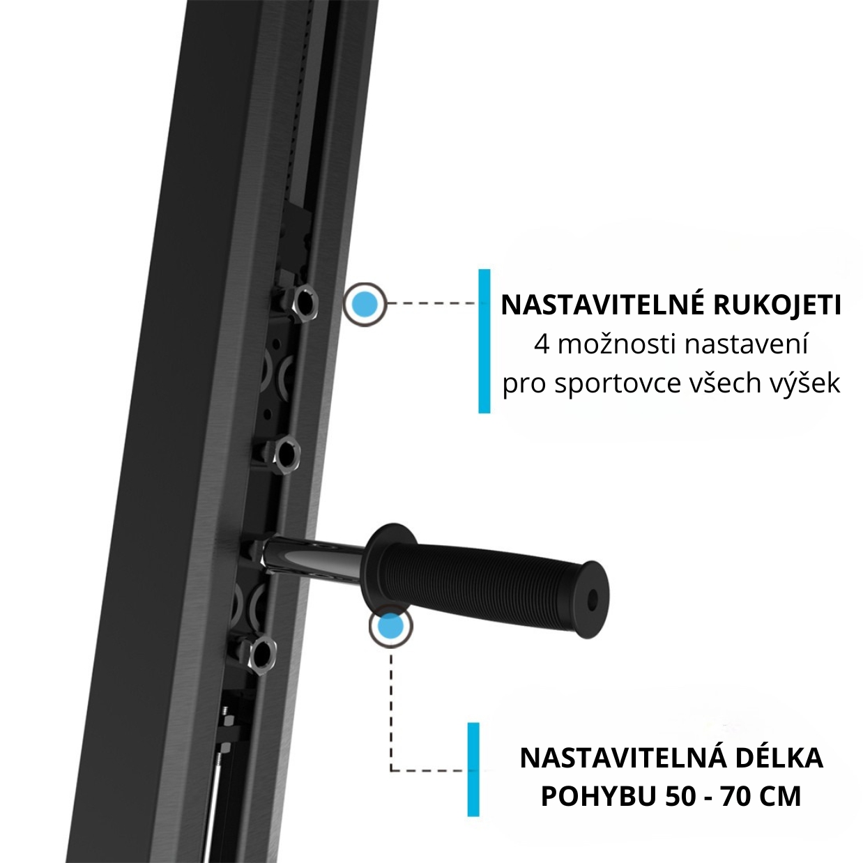 Climber XEBEX Vertical 3.0 Smart Connect rukojeti