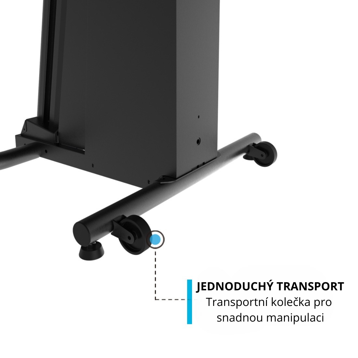Climber XEBEX Vertical 3.0 Smart Connect kolečka