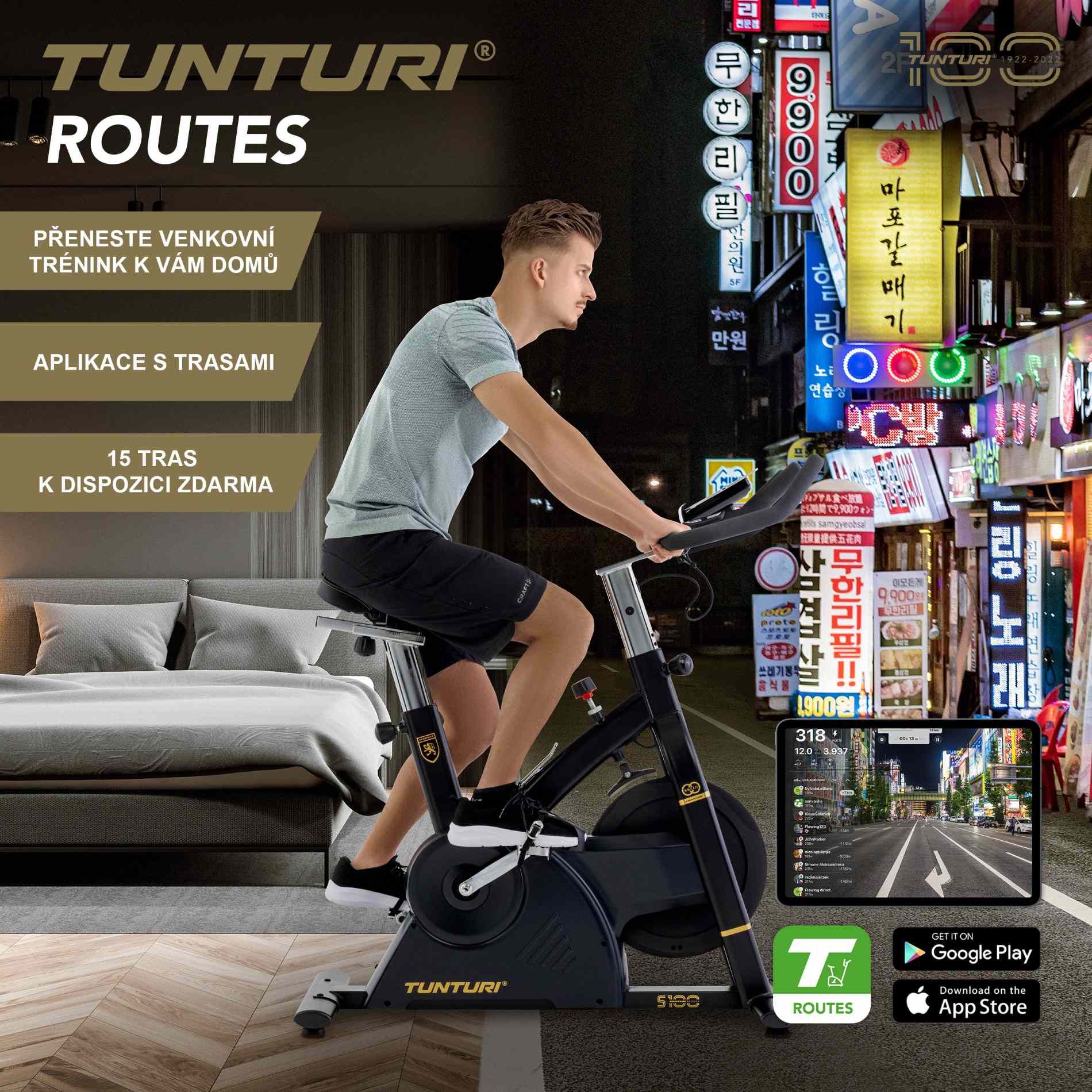 TUNTURI Centuri S100 app