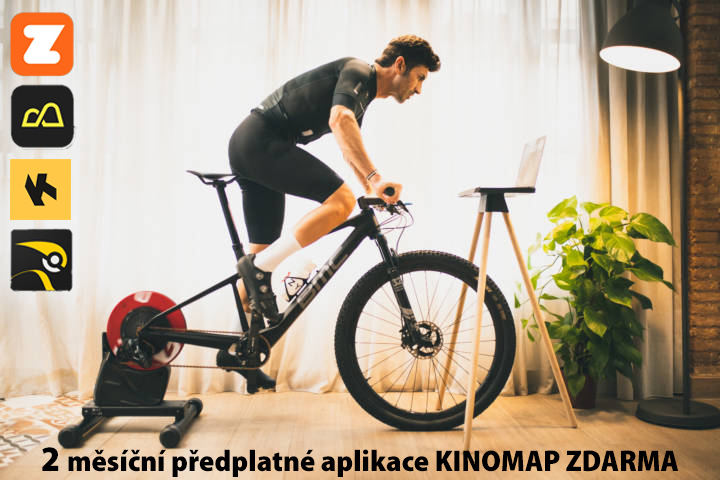 Cyklotrenažér ZYCLE Z Drive model kompatibilní aplikace