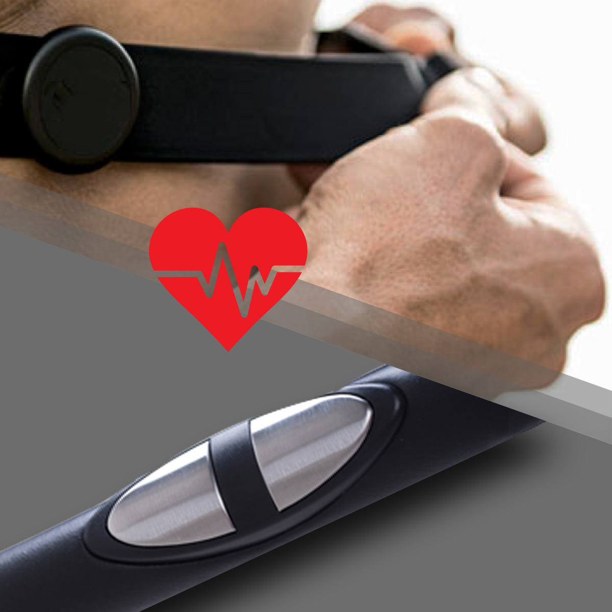 FLOW FITNESS Perform Pro B6i LED měření tepové frekvence