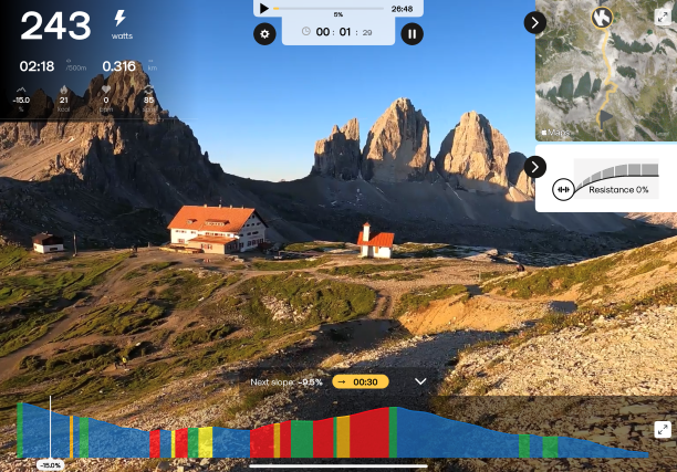 Kinomap screenshot