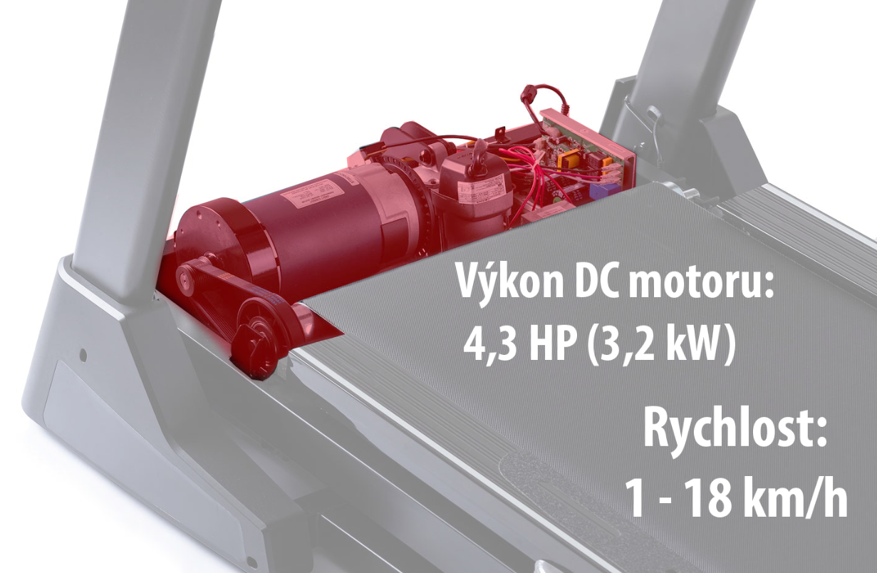 Trinfit Gara T rychlost a výkon motoru