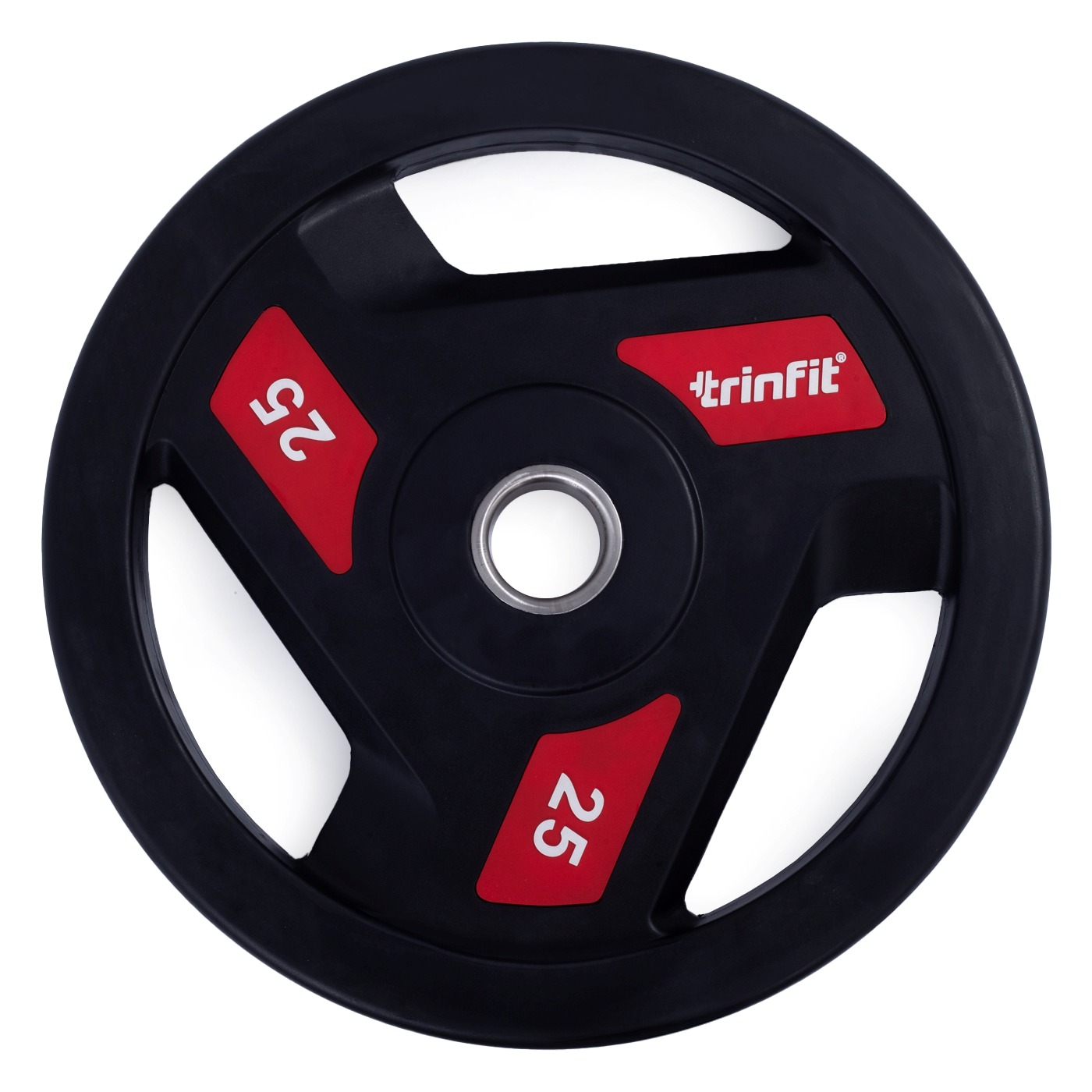 Olympijské kotouče TRINFIT TRI-GRIP pogumované 25 kg