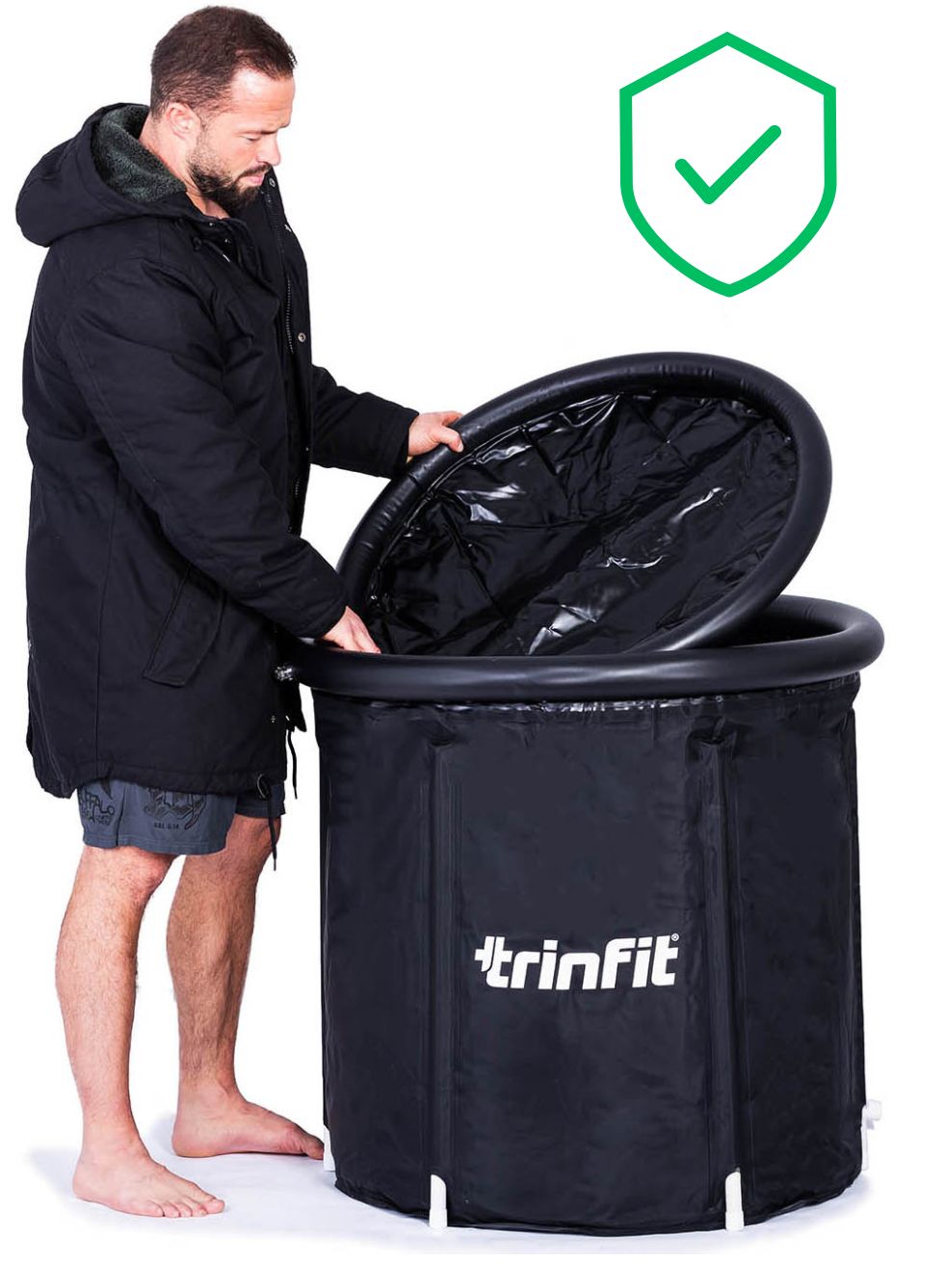 Otužovací káď TRINFIT víko
