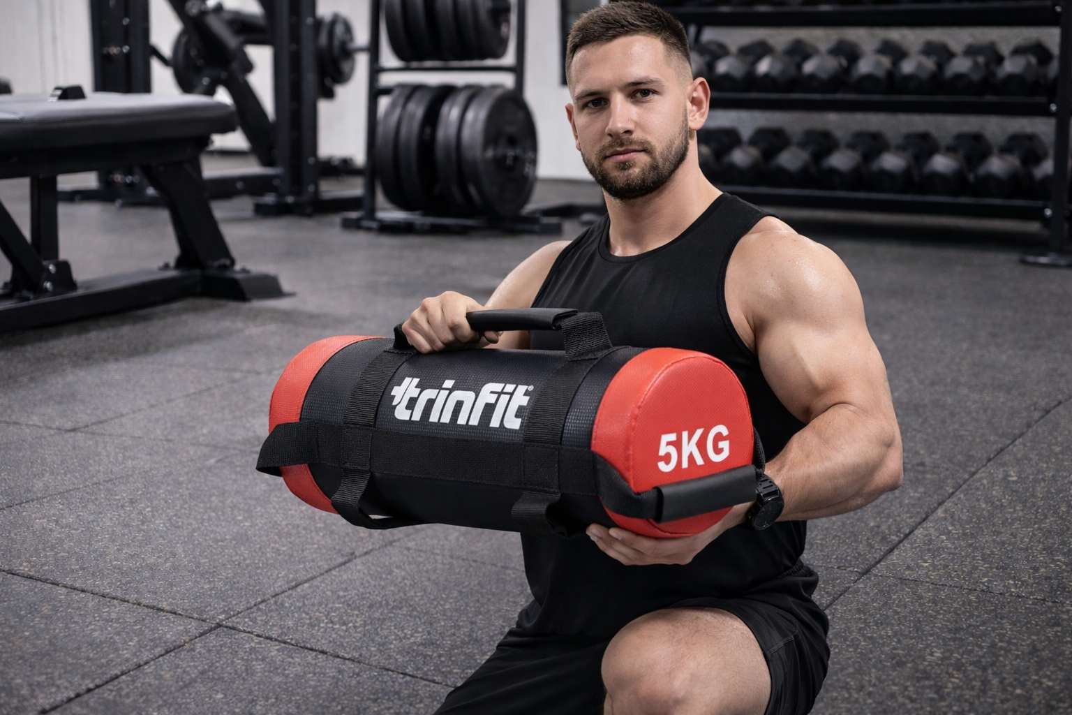 Posilovací vak TRINFIT Power bag úchopy