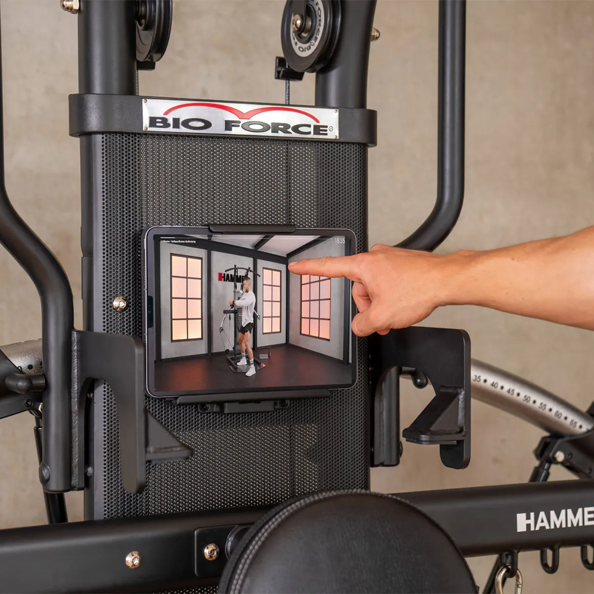Posilovací věž HAMMER BIO FORCE EXTREME Pro tablet