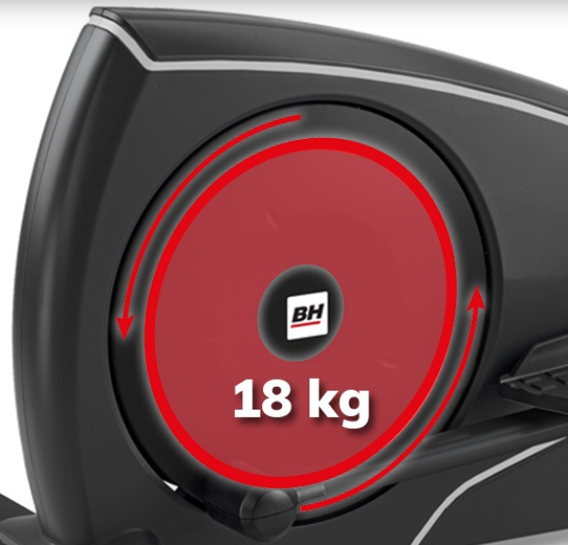 BH Fitness CRYSTAL 2.0 setrvačník
