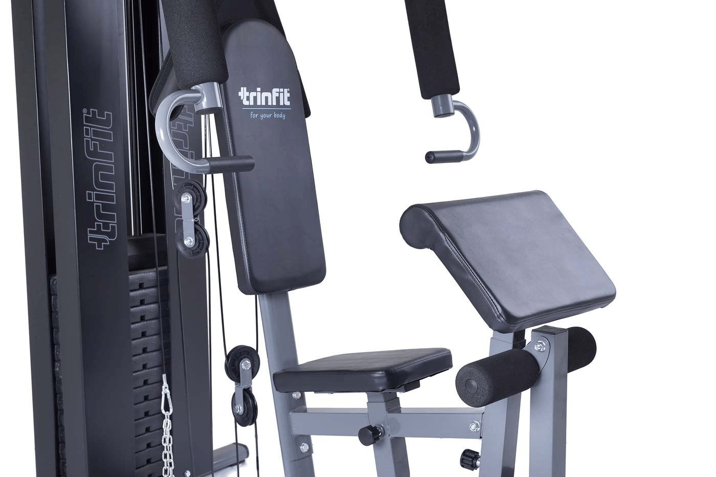 nastavitelný sedák a bicepsová opěrka GX3