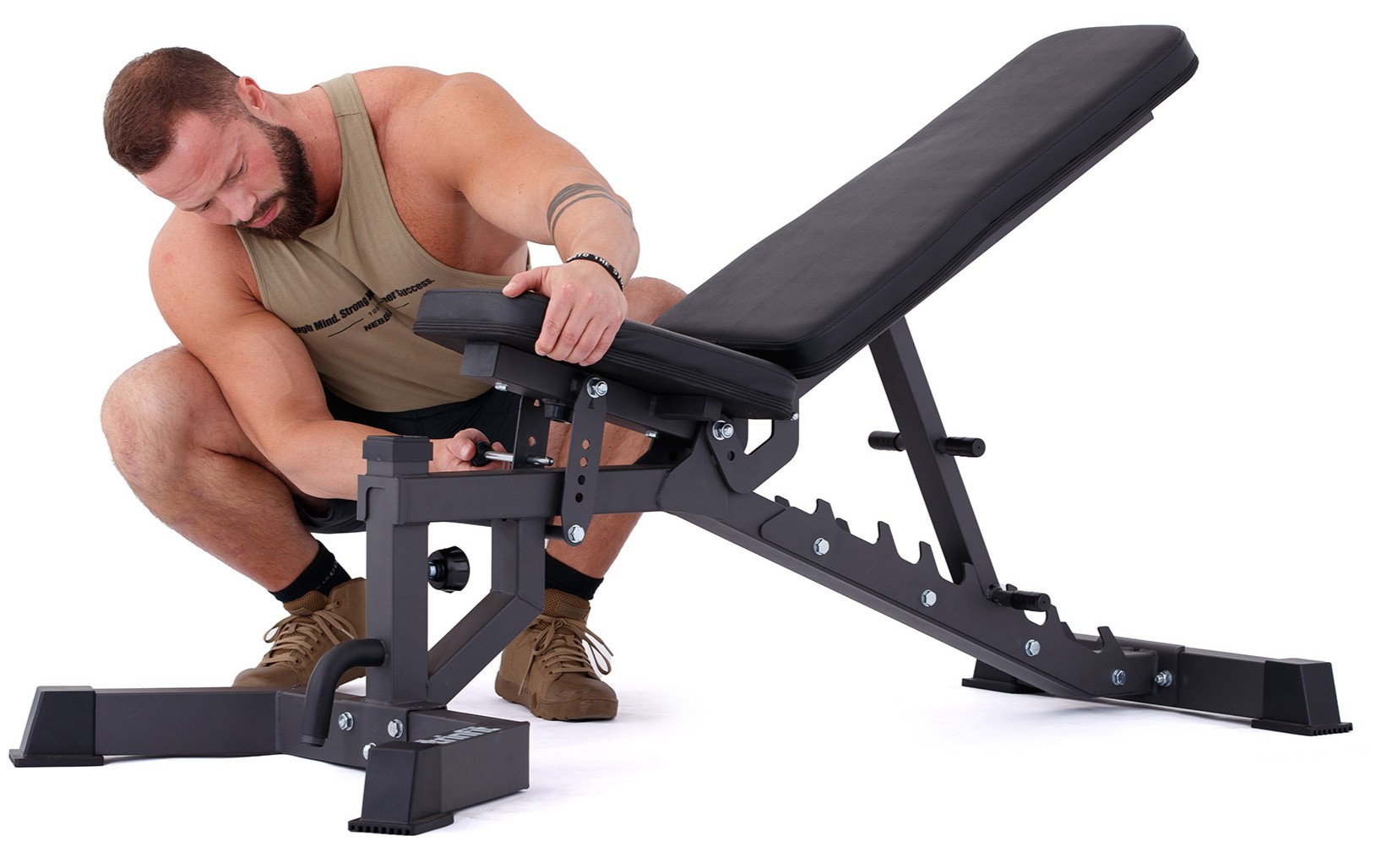 TRINFIT Bench L5 Pro nastavení sedáku