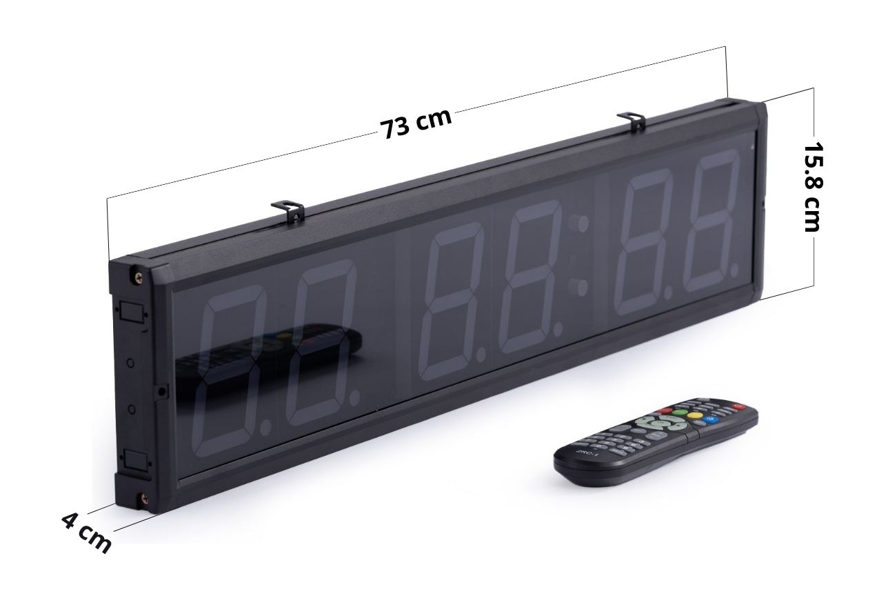 TRINFIT Digitální časovač H100 rozměry
