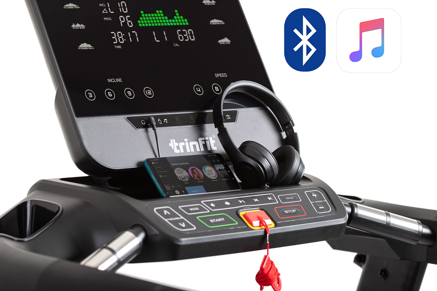 Trinfit gara T600i hudba