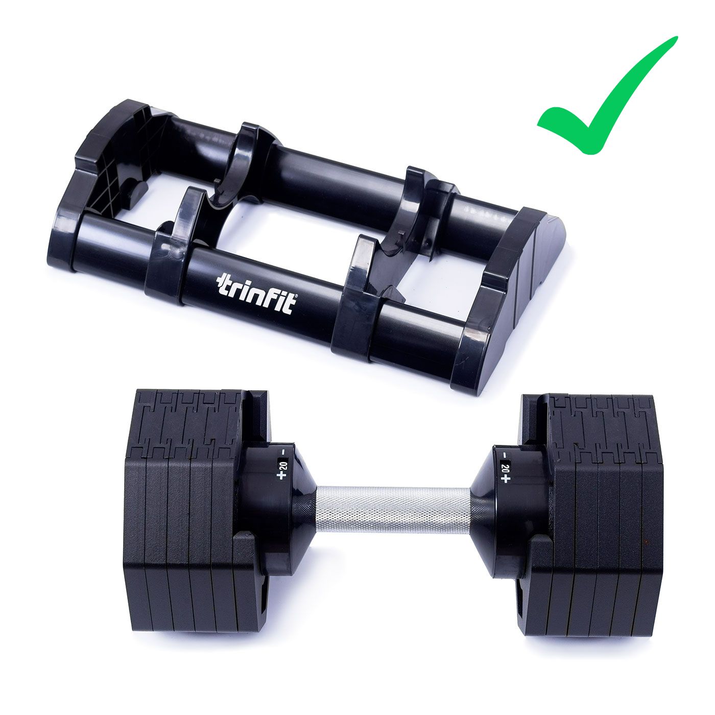 TRINFIT OctaBlock 2-20 kg černé úložná platforma