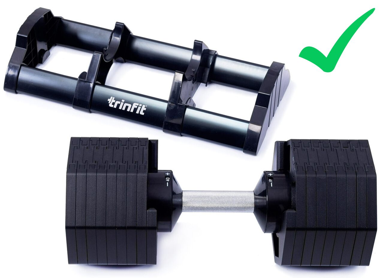 TRINFIT OctaBlock 2,5-40 kg černé platforma součástí