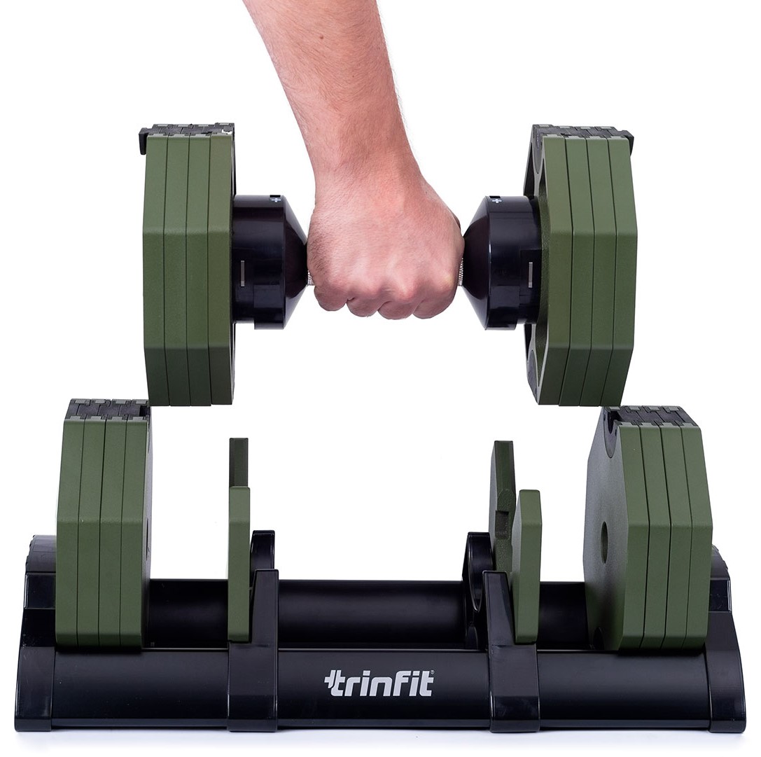 TRINFIT OctaBlock 2,5-40 kg zelené aretační systém