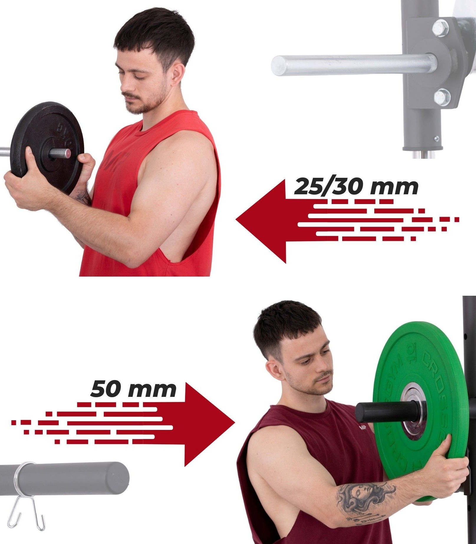 TRINFIT Power Cage PX9 Pro průměr pro kotouče