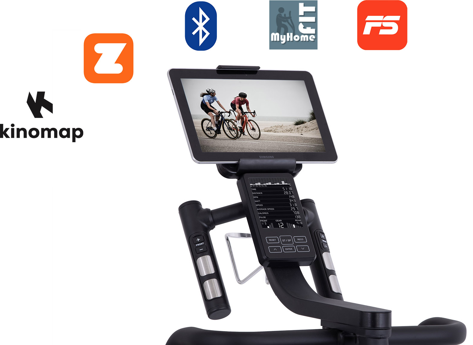 TRINFIT Spin S600i Elite tablet detail s app