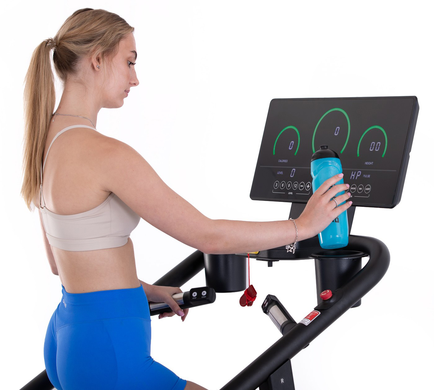 TRINFIT Stair Trainer s modelkou držák lahve