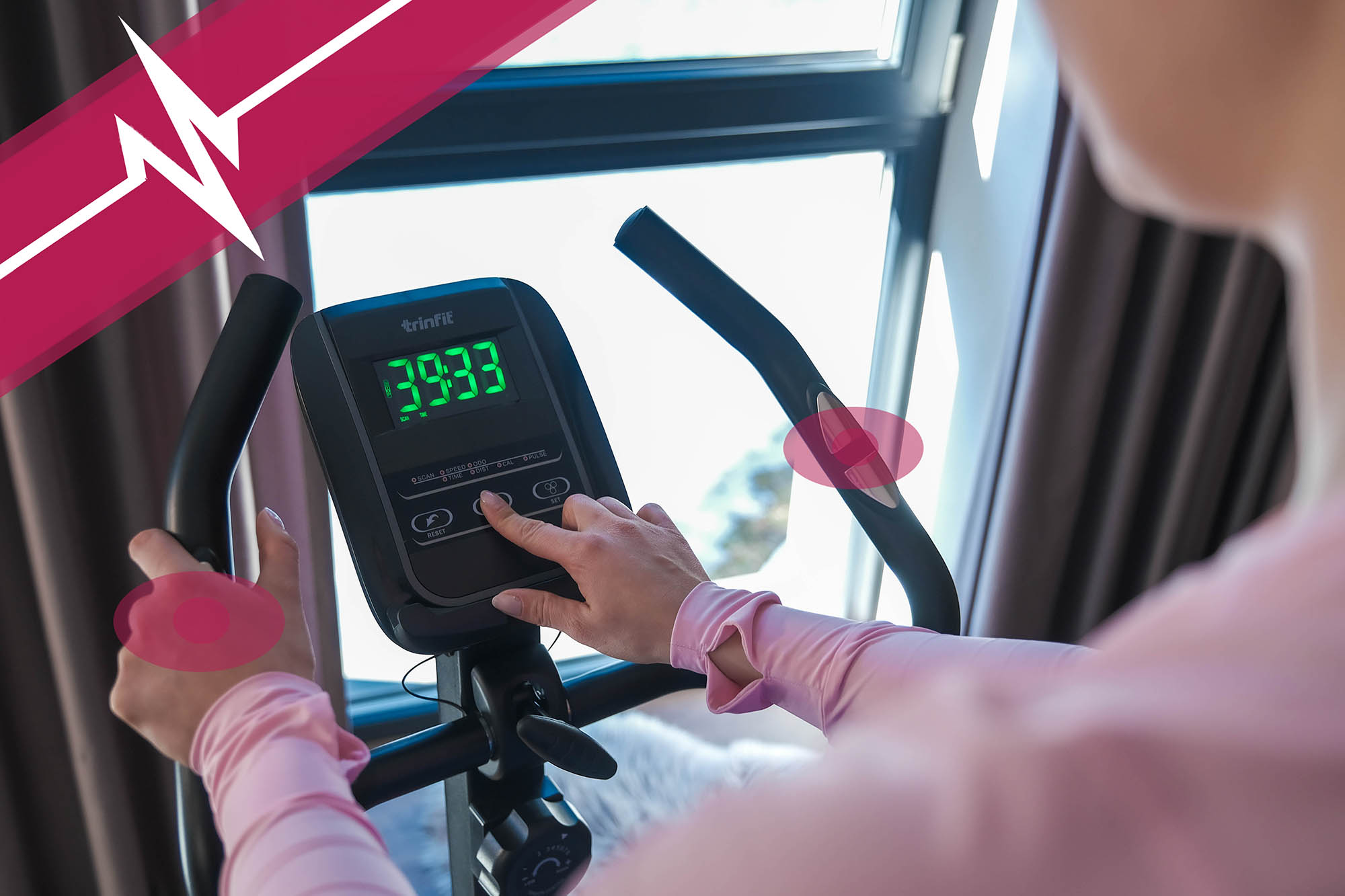 Trinfit Vivo B200 tepová frekvence